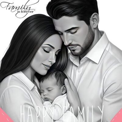 5760x5760 Wallpaper – Family Love Tender Portrait