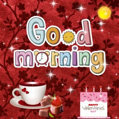 Ipad Wallpaper HD Good Morning Valentine’s Day Greeting