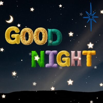 3464x3464 Wallpaper – Good Night Colorful Balloon Art