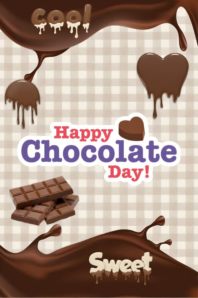 Happy Chocolate Day Sweet HD wallpaper free download