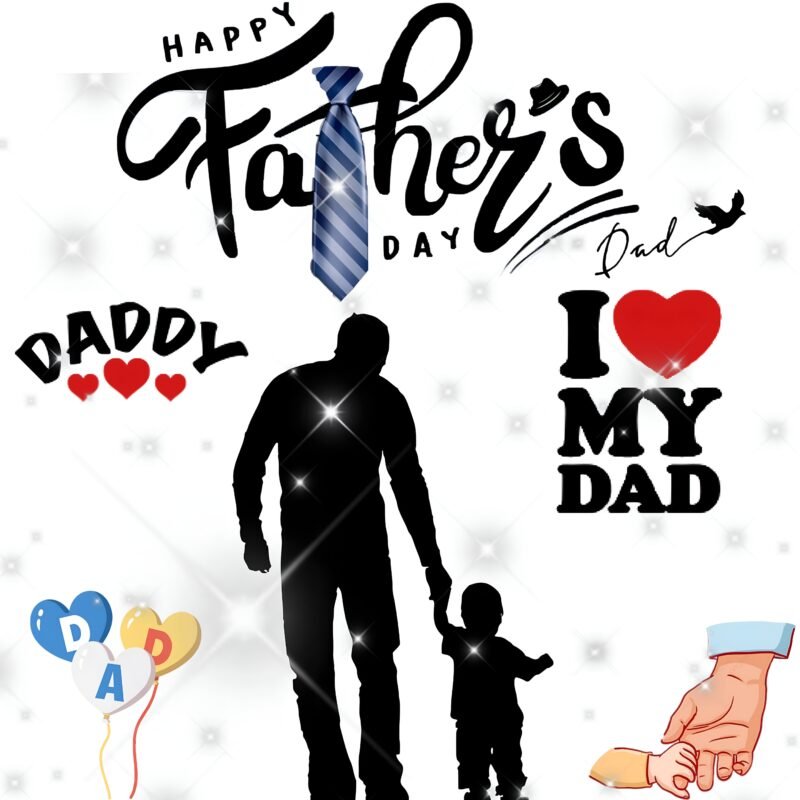Happy Father’s Day Silhouette HD wallpaper free download