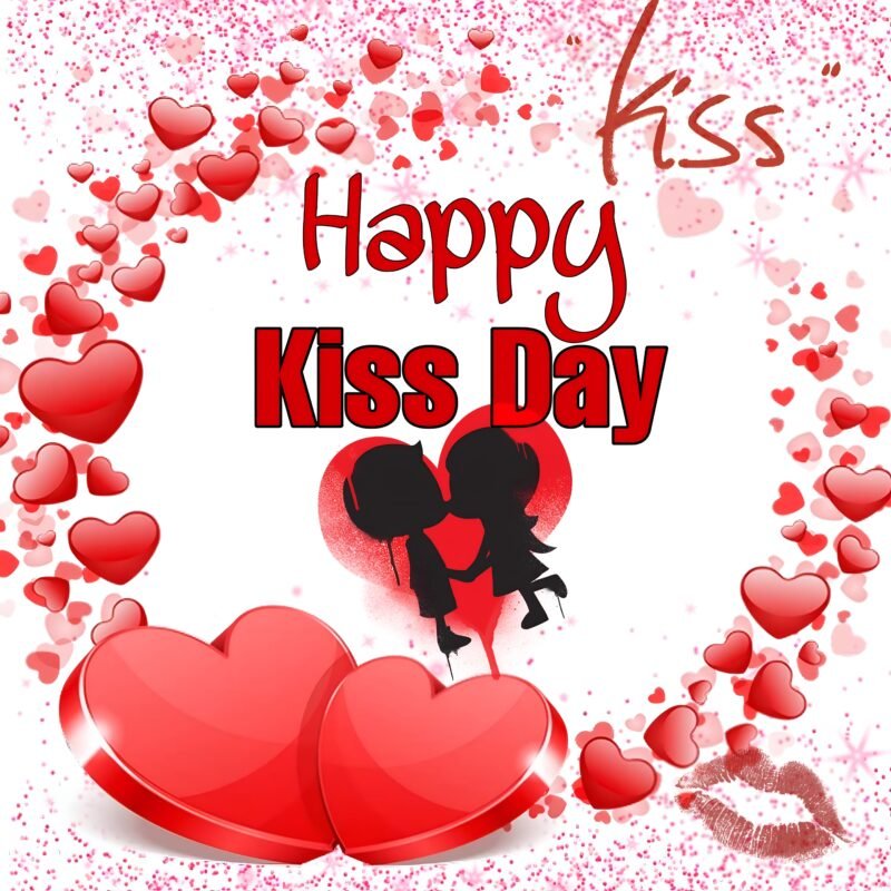 Happy Kiss Day Romantic HD wallpaper free download