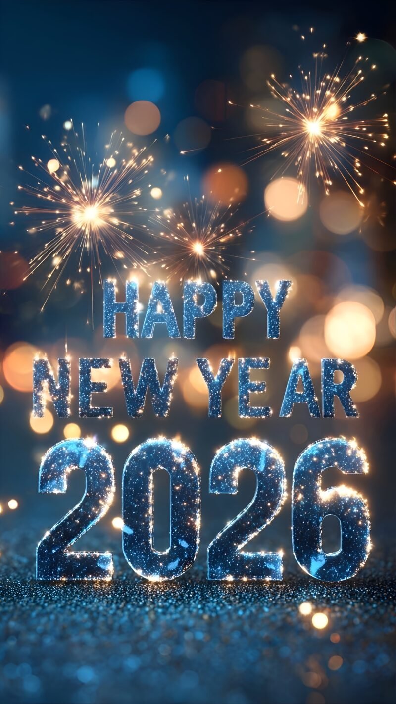 Happy New Year 2026 Celebration HD wallpaper free download