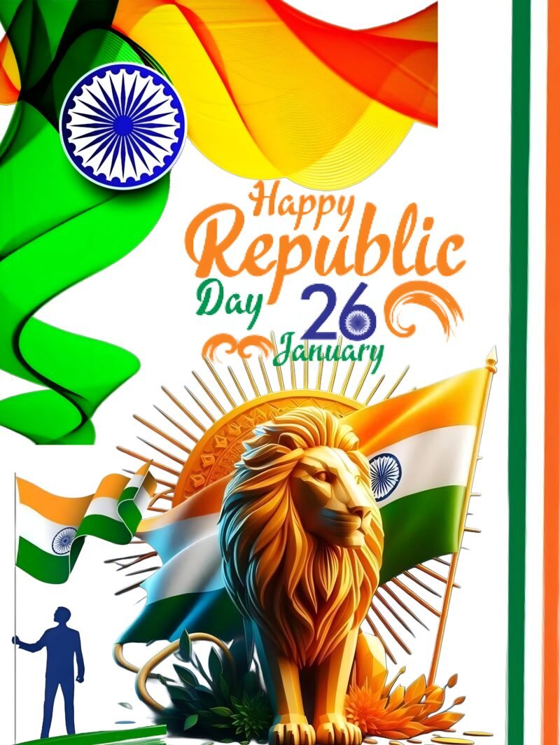 Happy Republic Day India HD wallpaper free download