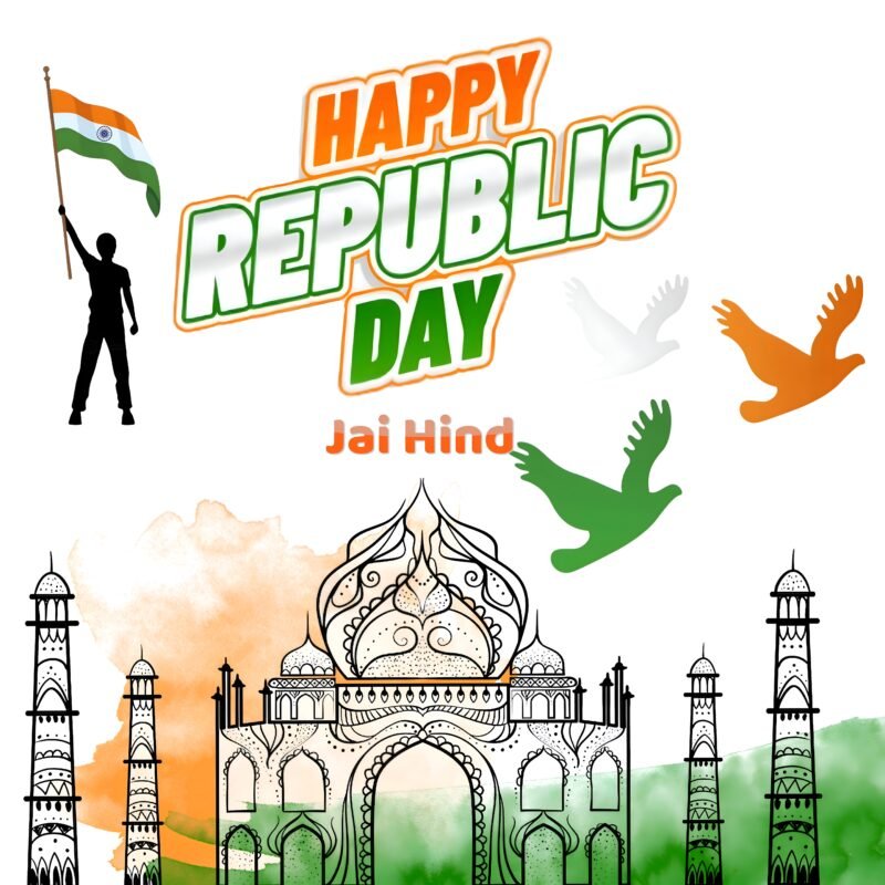 Happy Republic Day India HD wallpaper free download