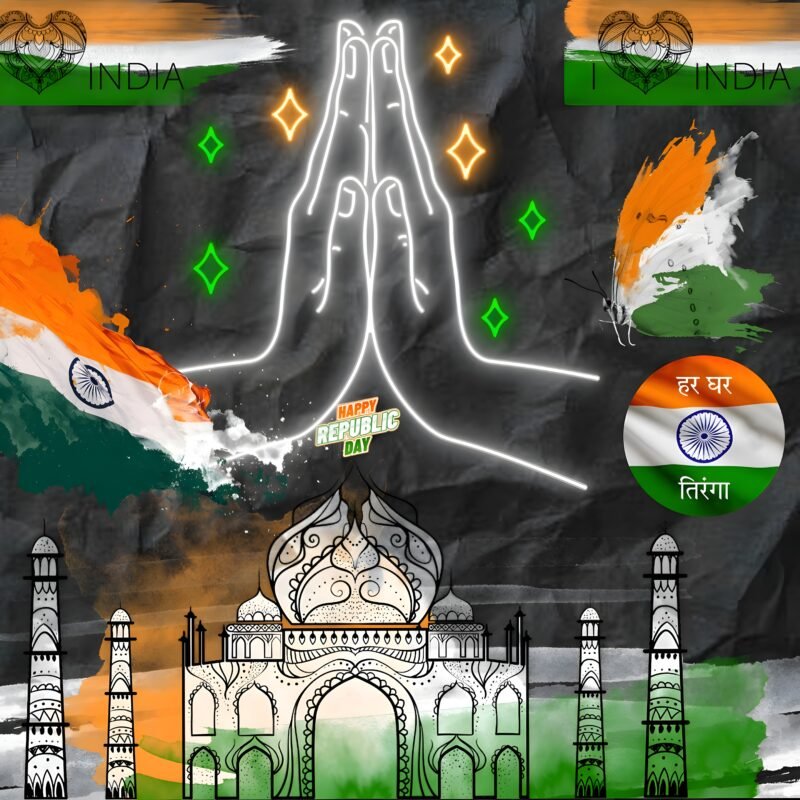Happy Republic Day India HD wallpaper free download