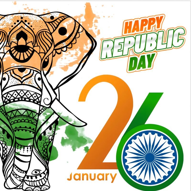 Happy Republic Day India Art HD wallpaper free download