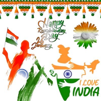 Happy Republic Day India Art HD Wallpaper