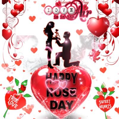 Happy Rose Day Romantic HD Wallpaper