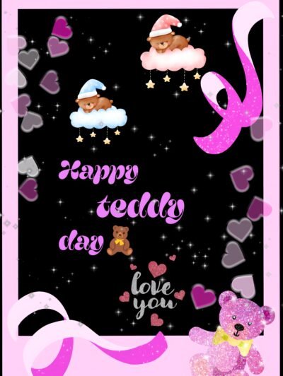 Happy Teddy Day Cute HD Wallpaper
