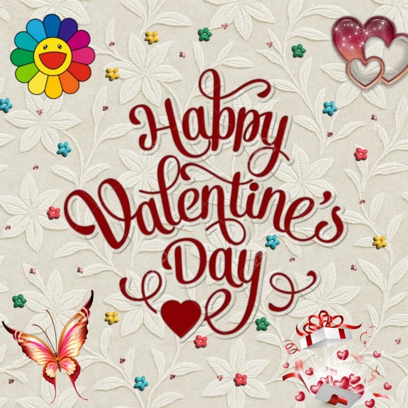 Happy Valentine’s Day Elegant HD wallpaper free download