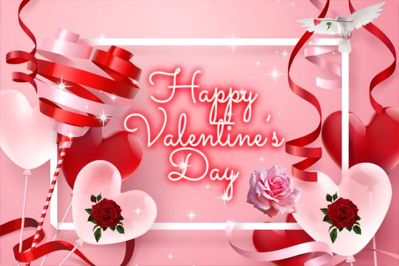 Happy Valentine’s Day Romantic Art HD wallpaper free download
