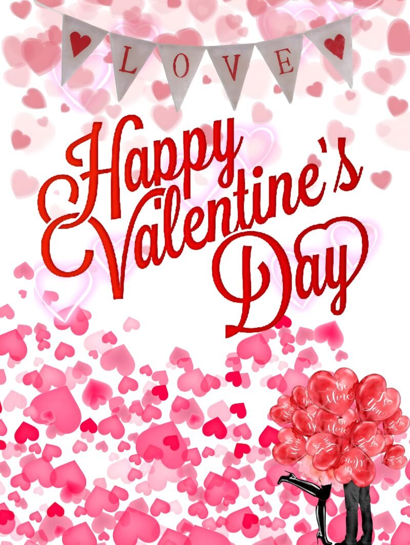 Happy Valentine’s Day Romantic Art HD wallpaper free download
