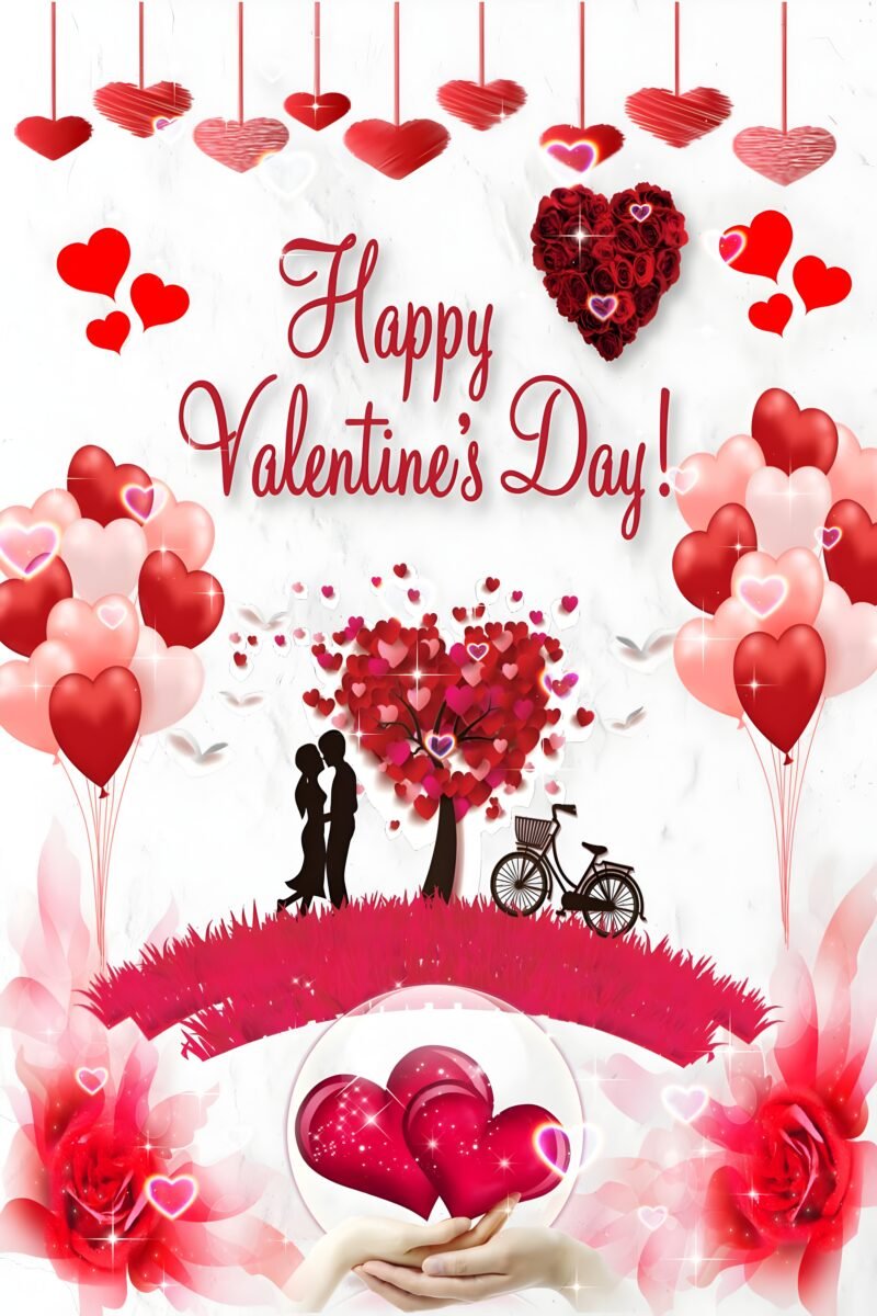 Happy Valentine’s Day Romantic Art HD wallpaper free download