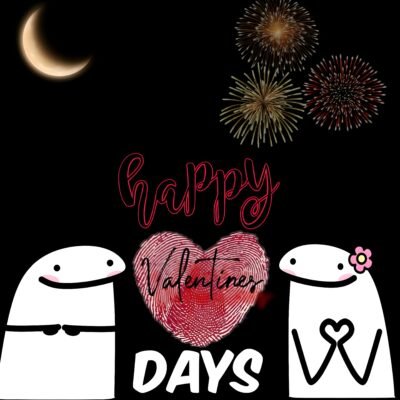 Red Wallpaper HD Happy Valentines Days Cute Art