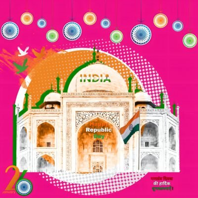 Saffron Orange Wallpaper HD India Republic Day Celebration