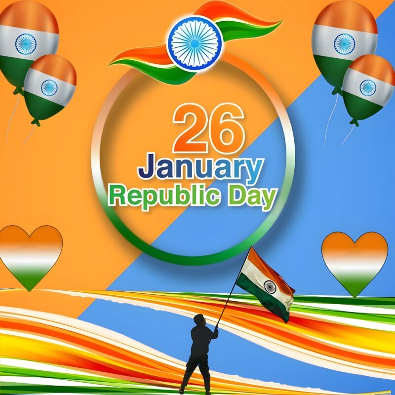 January Republic Day Celebration HD wallpaper free download