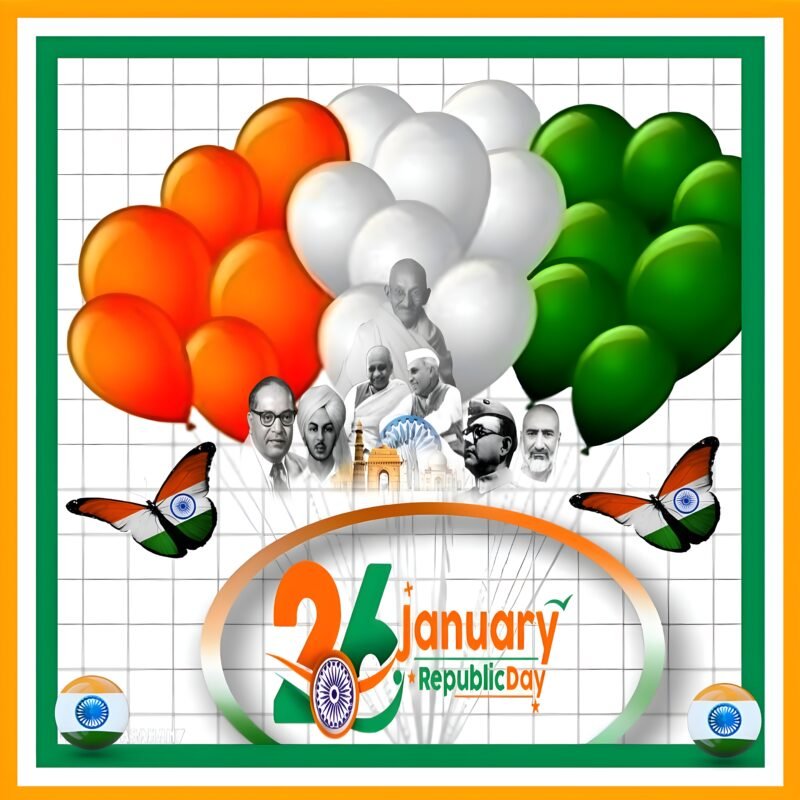 January Republic Day Celebration HD wallpaper free download