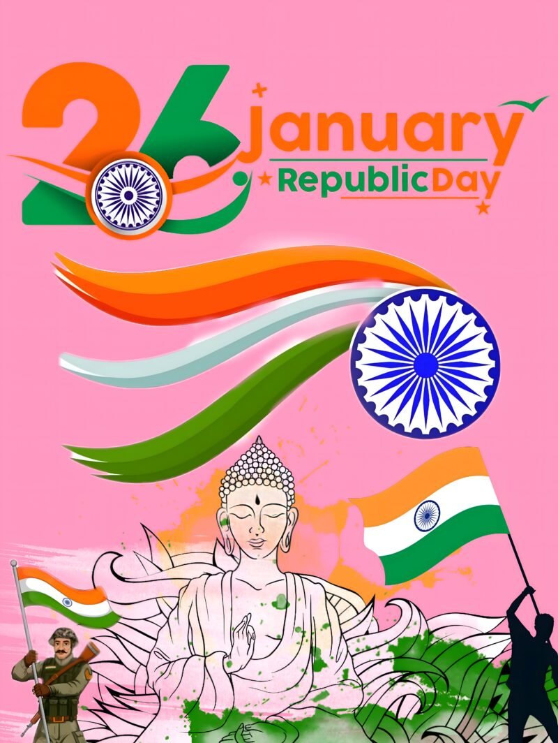January Republic Day Celebration HD wallpaper free download