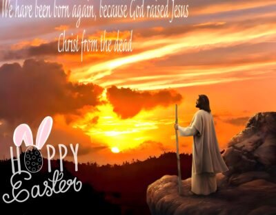 Golden Yellow Wallpaper HD Jesus Easter Sunrise