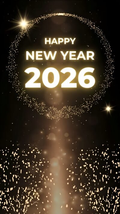 New Year 2026 Celebration HD Wallpaper