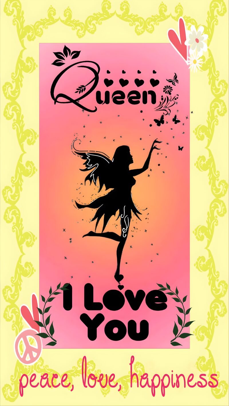Queen Love Fairy Art HD wallpaper free download