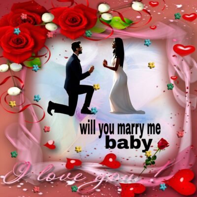 Romantic Marriage Proposal Art HD Wallpaper