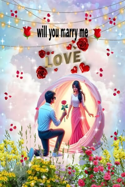 Lush Green Foliage Wallpaper HD Romantic Proposal Love