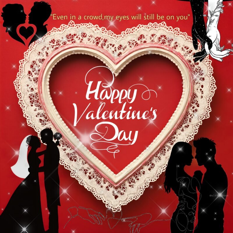 Romantic Valentine’s Day Heart HD wallpaper free download