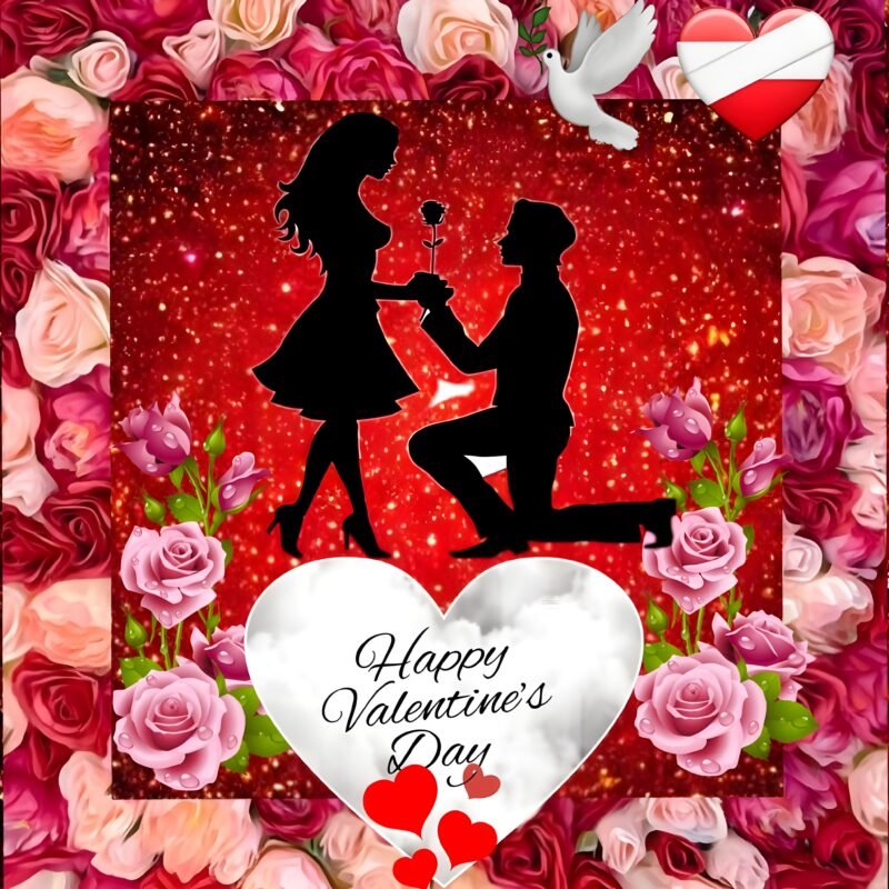 Romantic Valentine’s Day Proposal HD wallpaper free download