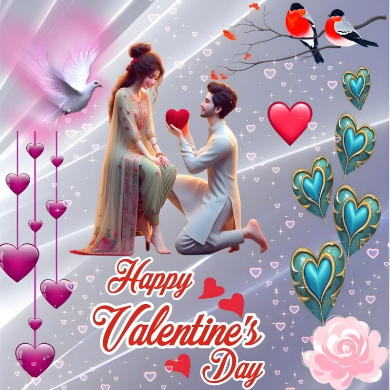 Romantic Valentine’s Day Proposal HD wallpaper free download