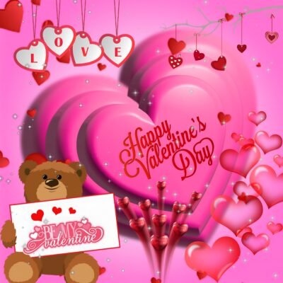 Valentine’s Day Love Heart HD Wallpaper