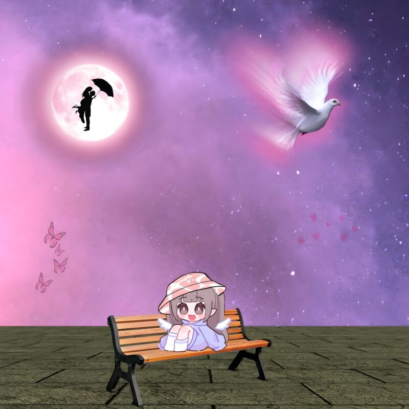 Whimsical Night Sky HD wallpaper free download